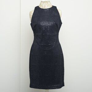 Ralph Lauren Dark Navy Sequin Dress, Size 10